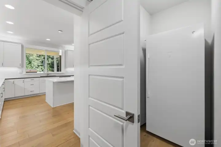 Extra Freezer in Pantry