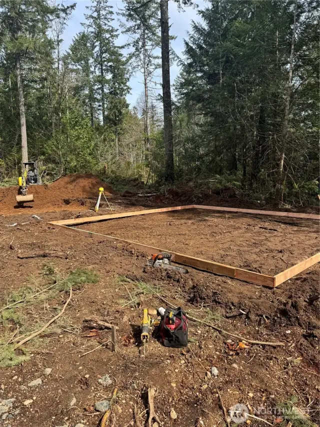 Garage foundation