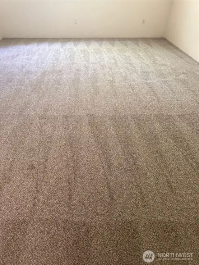 New carpet in loft