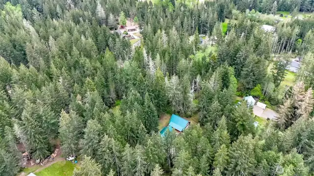 Tucked away