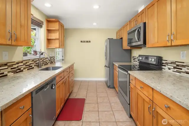 Updated kitchen