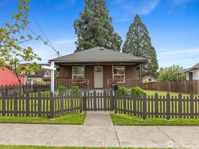 Front of the home