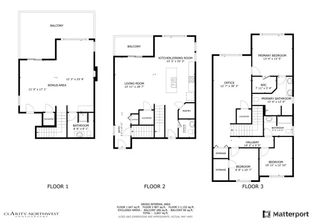 Floor plan for entire home.