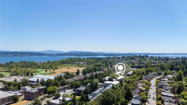 Aerial Looking South
