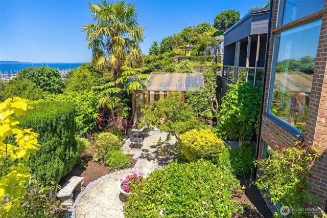 Beautiful, private gardens.