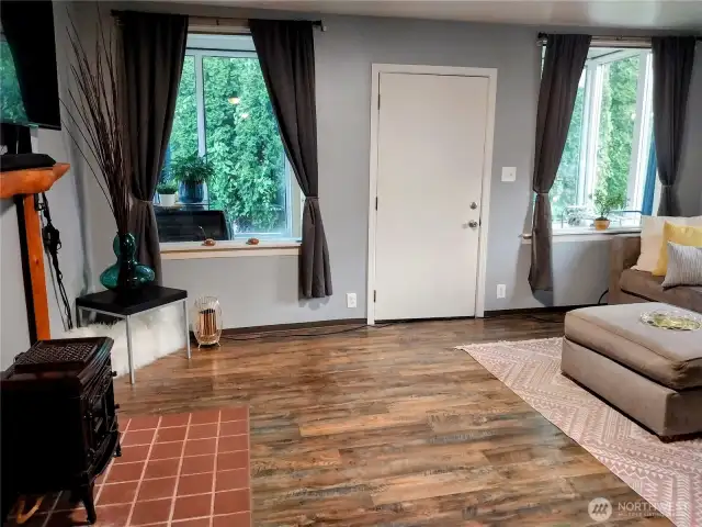 Gas fireplace