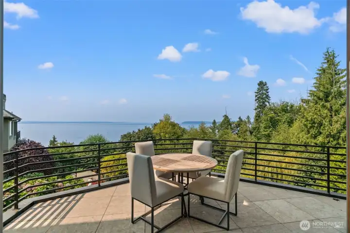 Deck with a view.