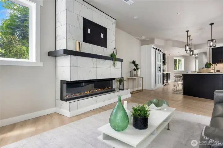 Home offers internal sprinkler systems throughout - your insurance agent will love this feature.