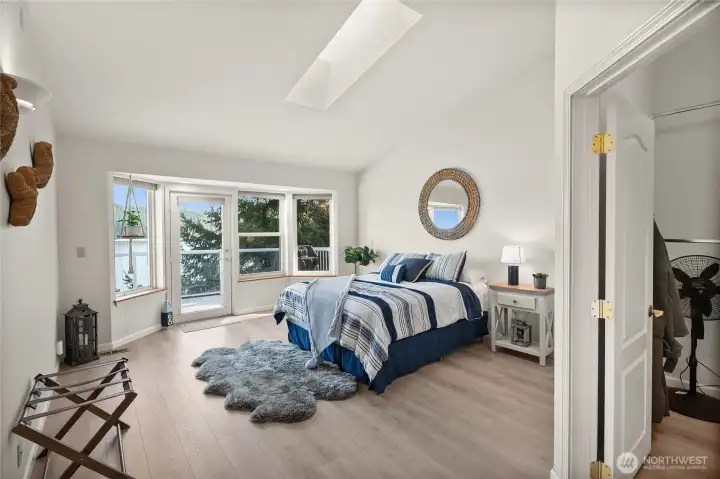 Primary bedroom on main floor