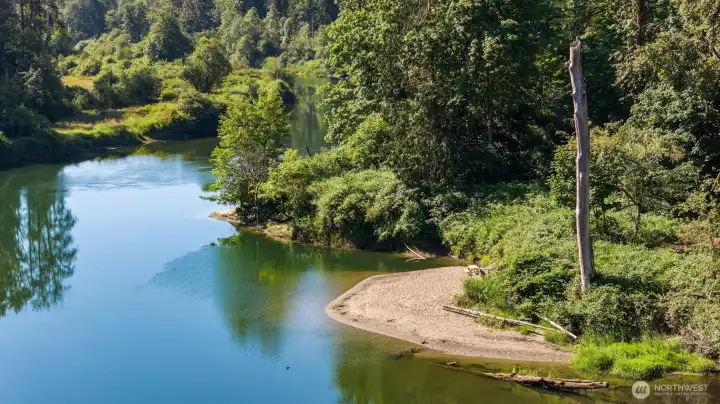 Just steps to the community riverfront trail