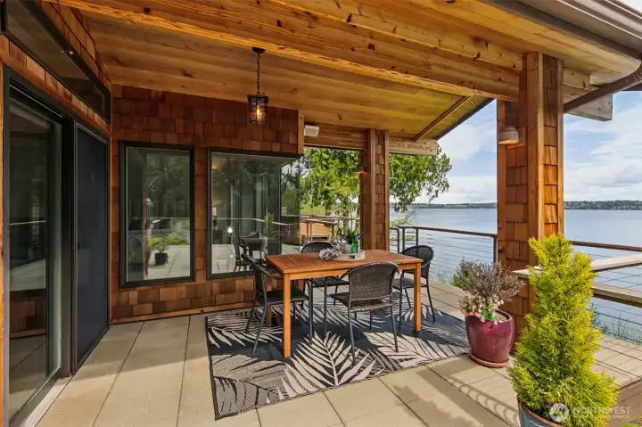 Simply gorgeous architect designed home on Cooper Point's Budd Inlet. Enjoy incredible views of ship traffic & Mt. Rainier!