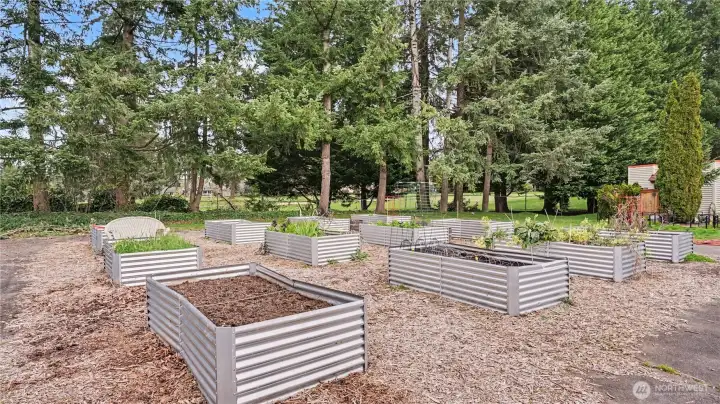 Enjoy community amenities such as a community garden.