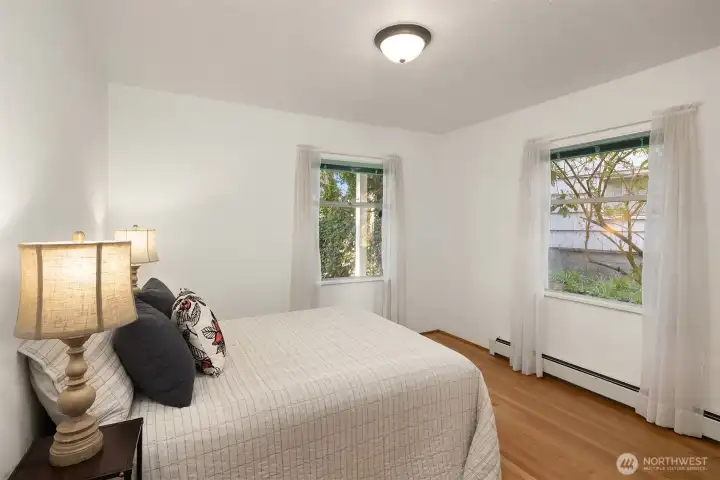 Main floor bedroom for guests, a home office, or convenient main-floor living.