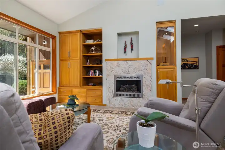 Living room.  Tasteful, stunning, peaceful.