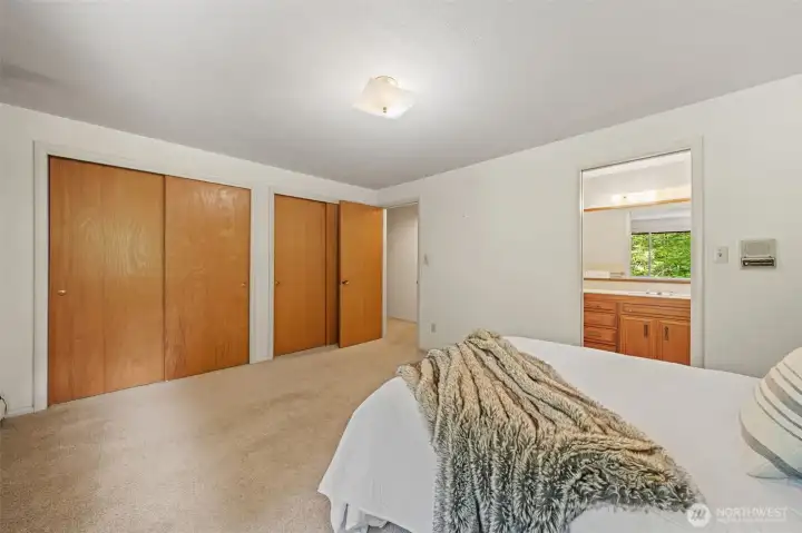 Designed for comfort and functionality, the Primary Suite features generous closet space and a private en-suite bath for added convenience. The spacious layout offers flexibility for larger furnishings while maintaining an open, inviting feel.