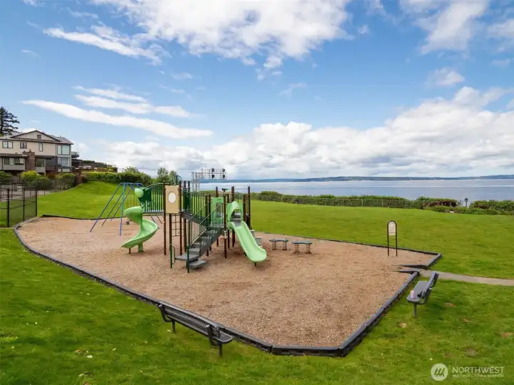 Beach park playground