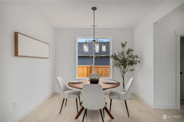 Formal dining room.