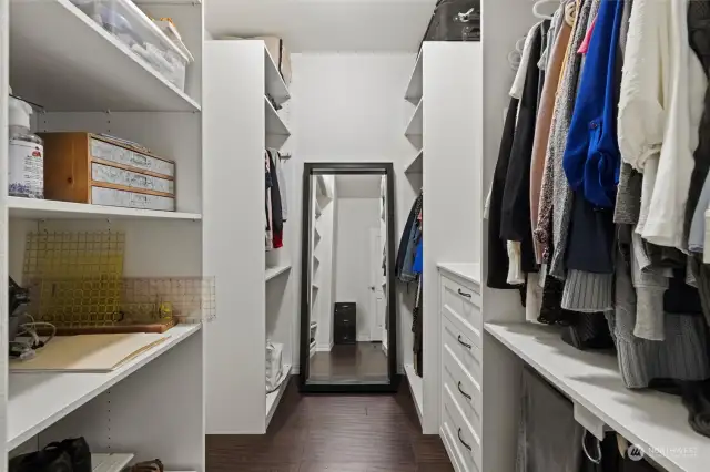 Primary Walk-in Closet