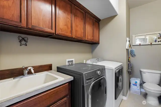 Laundry Room & ½ Bathroom