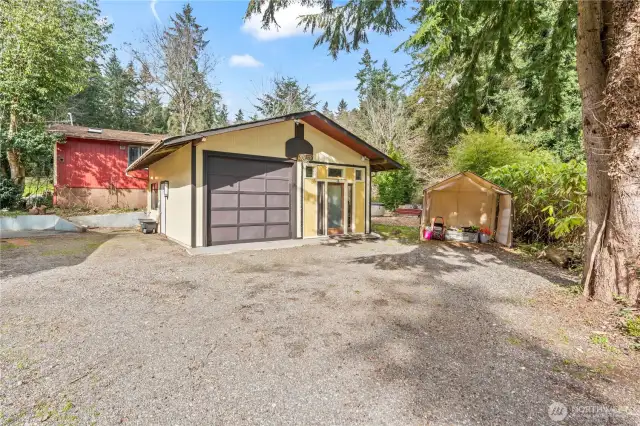 Garage and art studio