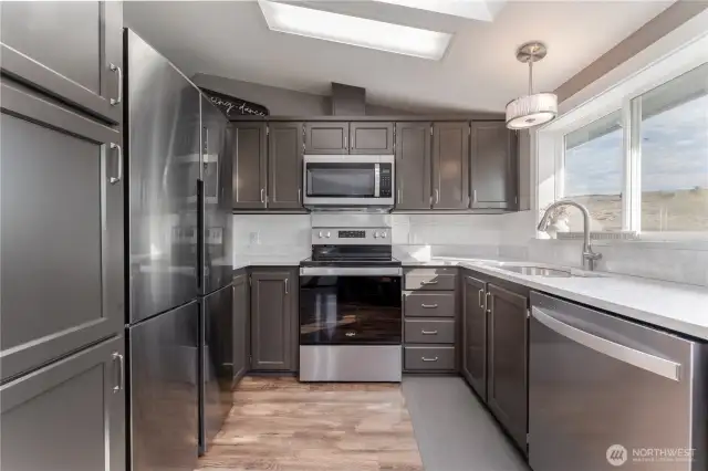 Updated kitchen.