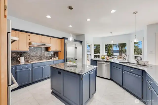 Incredible counter space and storage
