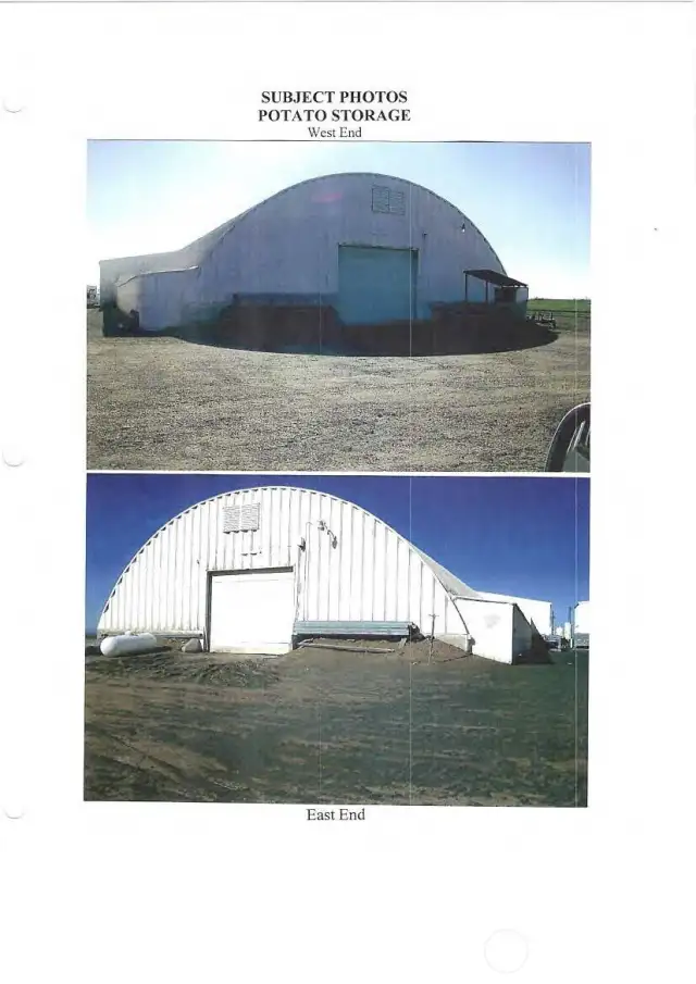 Front and rear of storage