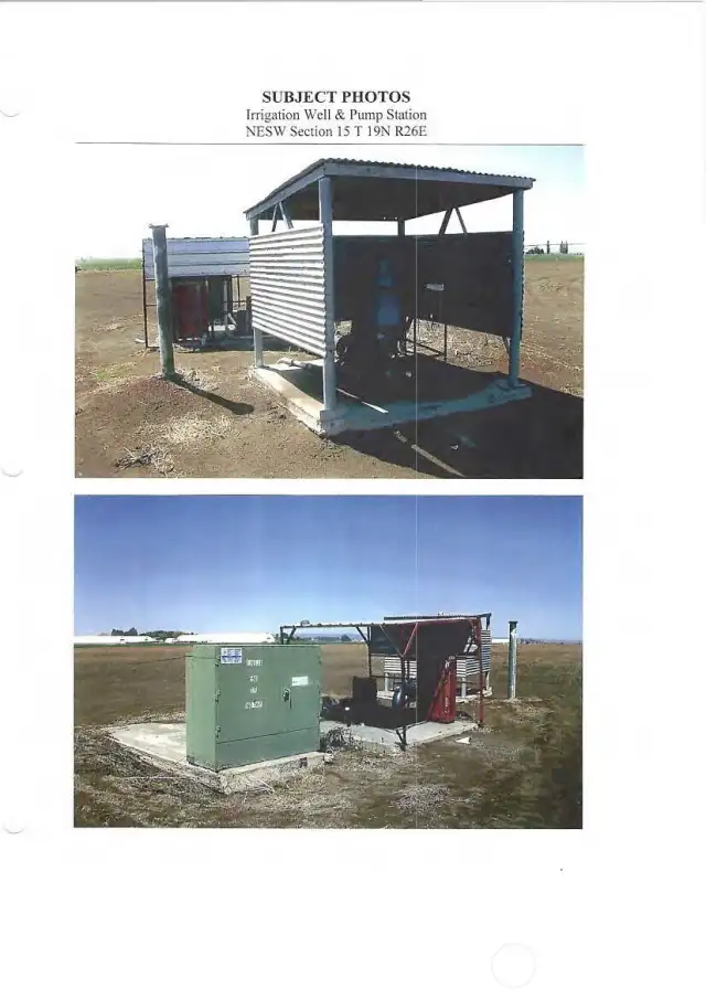 Well and pump station