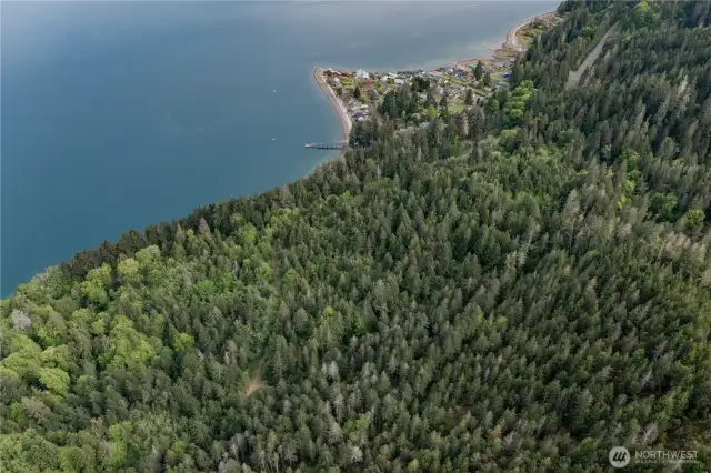 More views overlooking Ayock Beach and Hood Canal