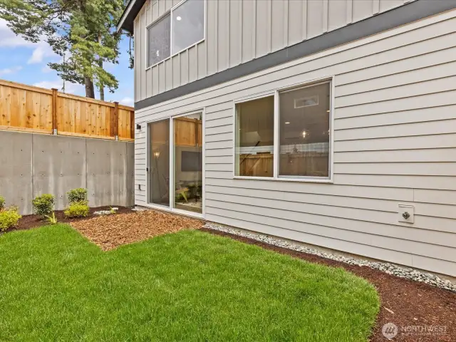 Great private fenced yard. Presale: some construction/landscape items still to be completed