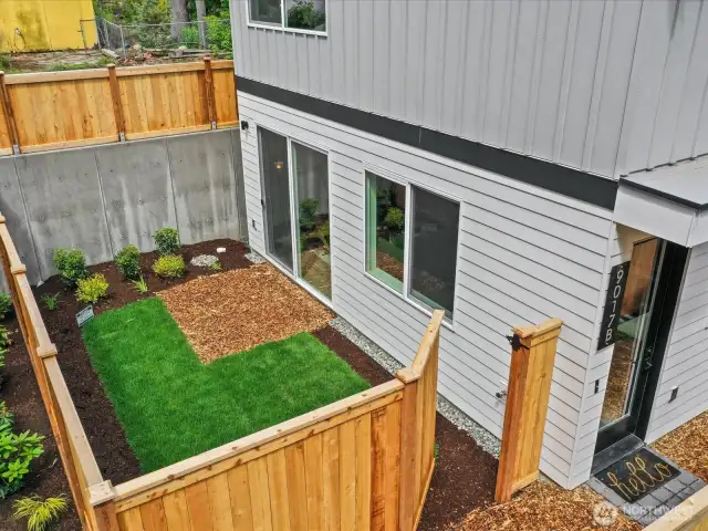 Great private fenced yard. Presale: some construction/landscape items still to be completed