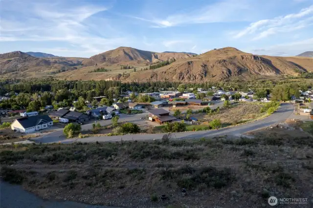 View from back of lots
