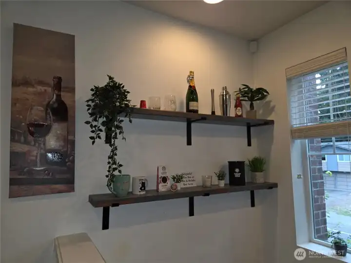 FUN Coffee Bar area or make into your Bar Area.