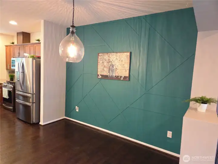 Large open dining room