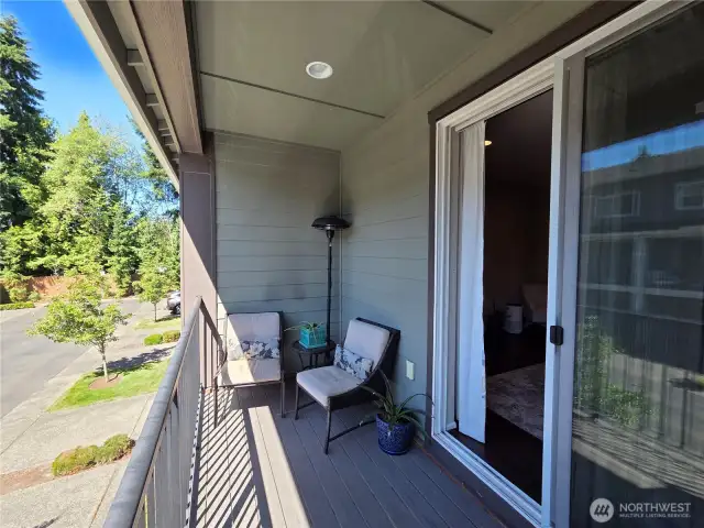 Time to Relax on your Private Balcony. Very peaceful.