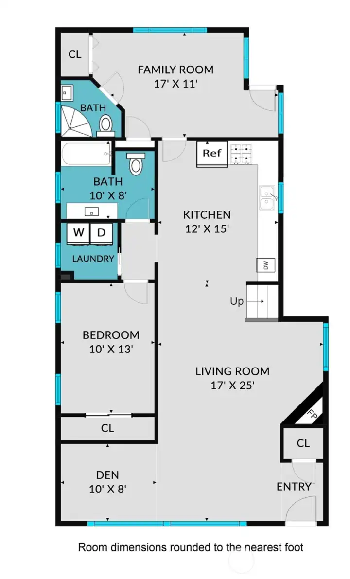 Main Level Floor Plans