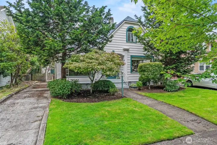 Off street parking as well as driveway.
