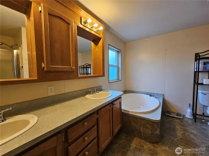 See the Step-In Shower in the mirror