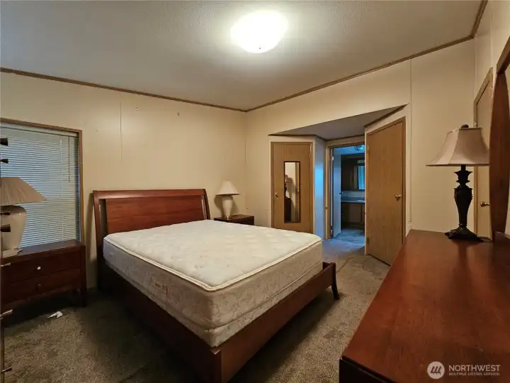 Double Walk-In Closets