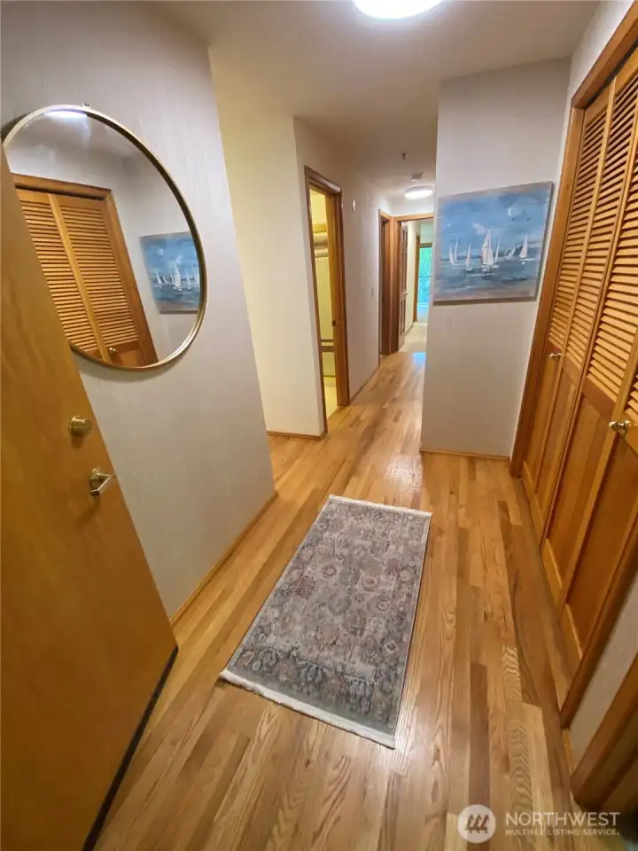 Warm Hardwood Floors