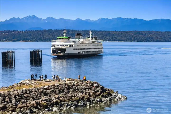 Edmonds Ferry and Jetty