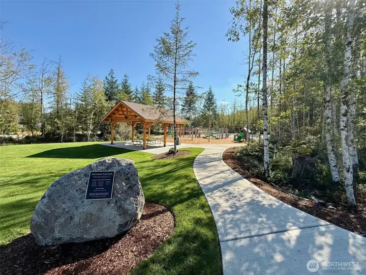 Just one of several parks nearby!