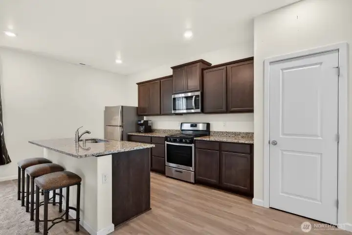 Gas stove and Stainless steel appliances