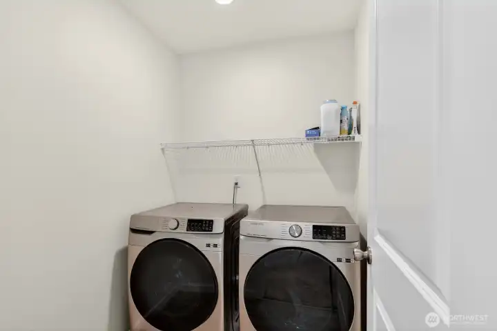 Laundry room upstairs
