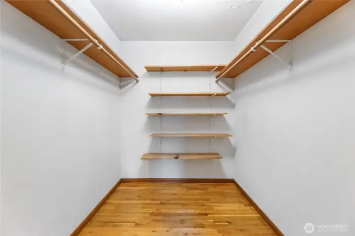 Primary Bredroom Walk in Closet - Upper Level
