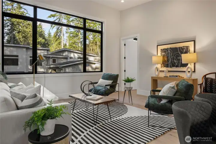 Separate studio for guest quarters or home office and business suite