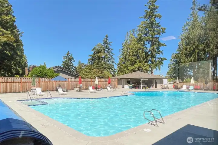 Heated outdoor pool Heated outdoor pool