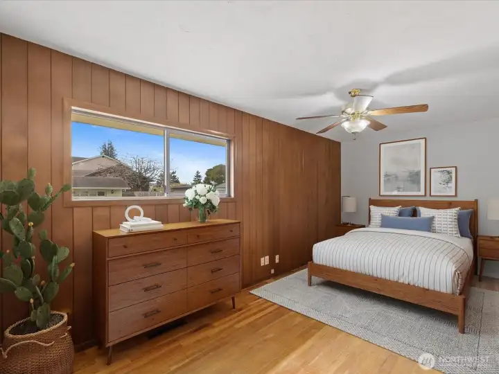 Primary Bedroom Virtually Staged