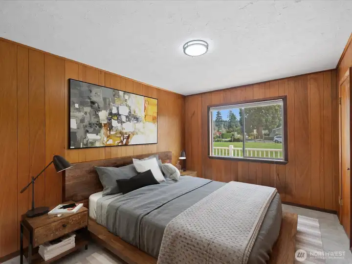 Bedroom 3 Virtually Staged