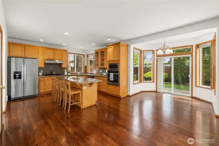 Refinished Hardwood Flooring